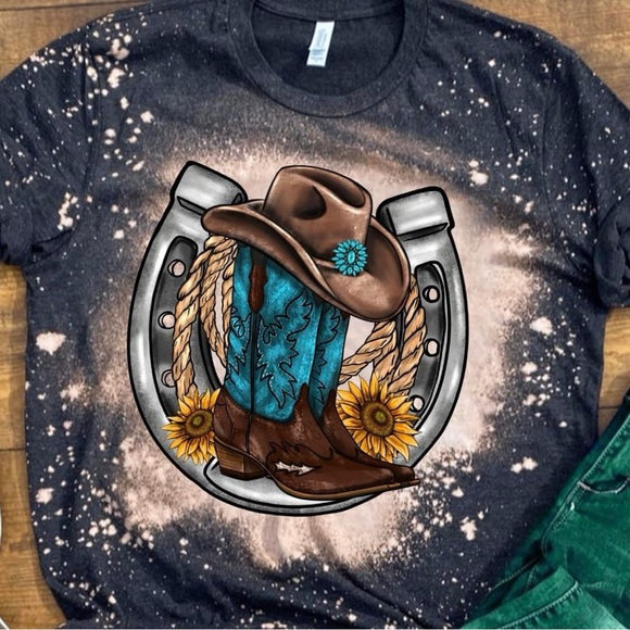 Western graphic tee - Picture 1 of 1